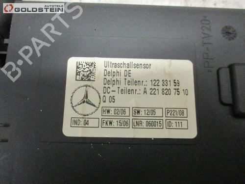 Electronic sensor MERCEDES-BENZ S-CLASS (W221, V221) S 320 CDI (221.022, 221.122) | BP37096369M84 - Image 2