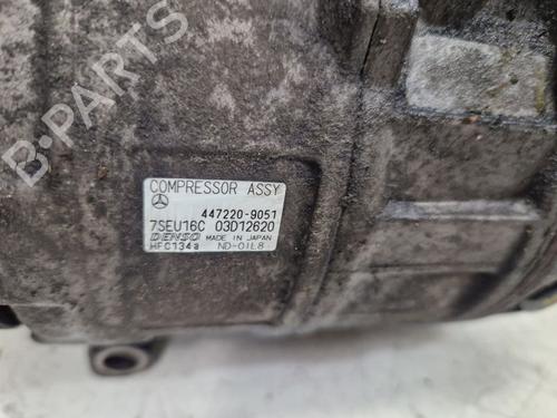 AC compressor MERCEDES-BENZ E-CLASS (W211) E 320 (211.065) | BP27508606M34 