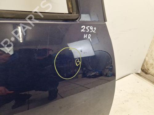 Dør højre bagtil DACIA SANDERO II 1.0 SCe 75 (B8JC, B8JD, B8NC) | BP32101268C5 