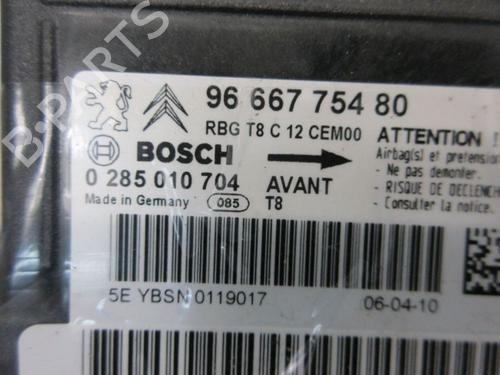 ECU airbags PEUGEOT 5008 (0U_, 0E_) 2.0 HDi 136 / BlueHDi 136 | BP25013736M53 