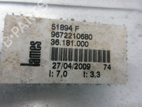 Front right window mechanism CITROËN C3 Picasso (SH_) 1.4 VTi 95 (SH8FSC, SH8FP0, SH8FP6) | BP30668409C23 