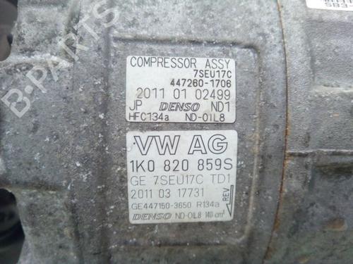 AC compressor VW CADDY III MPV (2KB, 2KJ, 2CB, 2CJ) 1.2 TSI | BP30358608M34 