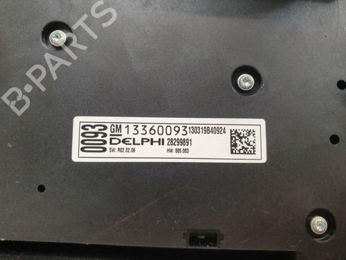 Climate control OPEL ASTRA J (P10) 1.7 CDTI (68) | BP37144273I5 - Image 7