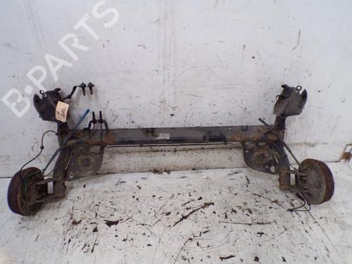 Used Rear axle RENAULT CLIO III (BR0/1, CR0/1) 1.2 16V (BR02, BR0J, BR11, CR02, CR0J, CR11) (75 hp) 29095410