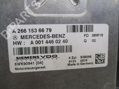 Engine control unit (ECU) MERCEDES-BENZ A-CLASS (W169) A 170 (169.032, 169.332) | BP37123419M57  - Image 5