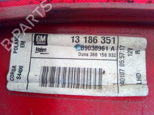 Right taillight OPEL CORSA D (S07) 1.0 (L08, L68) | BP27177258C35 