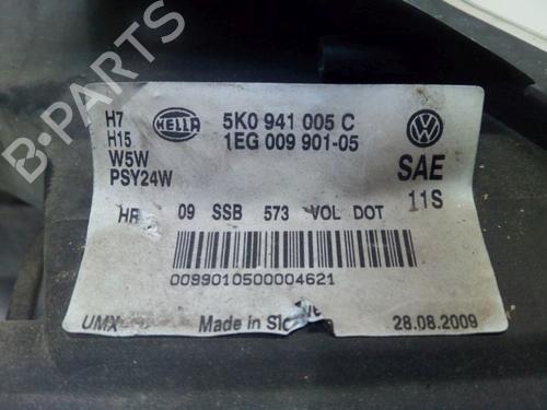 Left headlight VW GOLF VI (5K1) 2.5 | BP31761381C28 