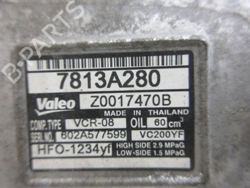 AC compressor MITSUBISHI MIRAGE / SPACE STAR VI Hatchback (A0_A) 1.0 (A05A) | BP28174621M34 