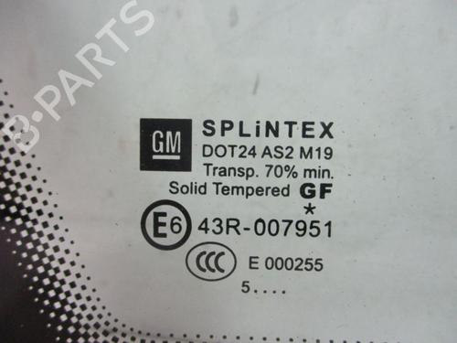 Front right quarter glass OPEL ZAFIRA / ZAFIRA FAMILY B (A05) 2.2 (M75) | BP18794741C112 