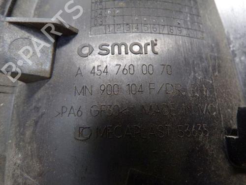 Front right exterior door handle SMART FORFOUR (454) 1.3 (454.031) | BP24133534C129 