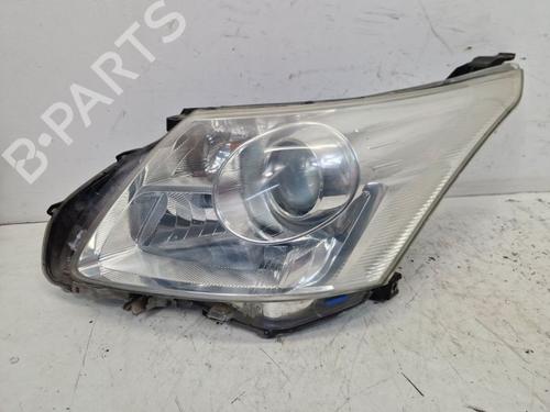 Used Left headlight TOYOTA AVENSIS Estate (_T27_) 2.2 D-4D (ADT271_, ADT271R) (150 hp) 31702556