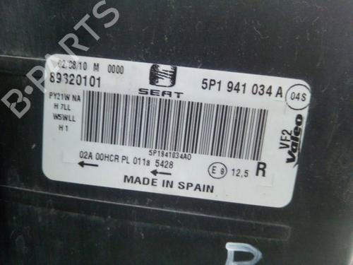 Right headlight SEAT ALTEA XL (5P5, 5P8) 1.8 TFSI | BP29597089C29 