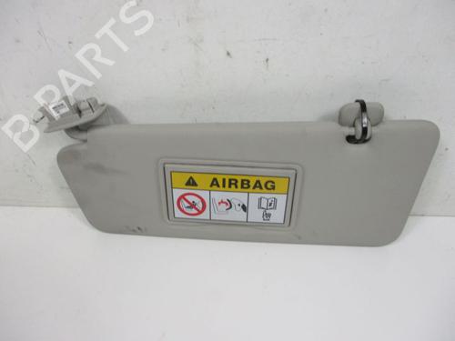 Used Left sun visor RENAULT MEGANE III Hatchback (BZ0/1_, B3_) 1.5 dCi (BZ09, BZ0D, BZ1W, BZ29, BZ14) (110 hp) 18796156