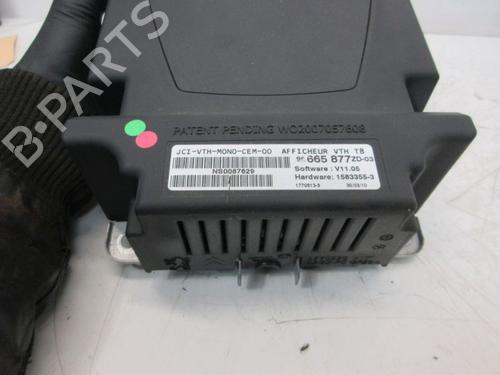 Display monitor PEUGEOT 5008 (0U_, 0E_) 2.0 HDi 136 / BlueHDi 136 | BP22602346C48 