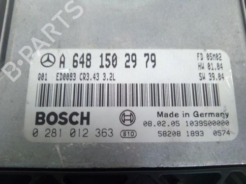 Engine control unit (ECU) MERCEDES-BENZ E-CLASS (W211) E 320 CDI (211.022) | BP27650968M57 