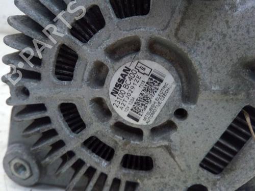 Alternator NISSAN QASHQAI I (J10, NJ10) 1.6 | BP29104631M7