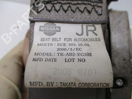 Front right seatbelt NISSAN X-TRAIL I (T30) 2.2 dCi 4x4 | BP18803376I25 