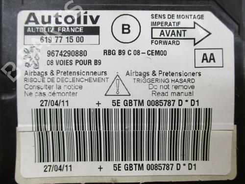Control unit PEUGEOT PARTNER Tepee 1.6 VTi | BP37127067M11 - Image 10