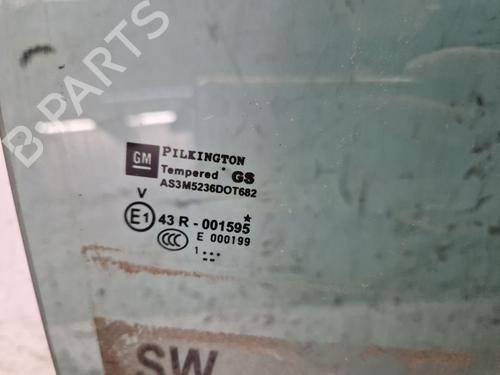 Rear right door window OPEL ASTRA J Sports Tourer (P10) 1.4 Turbo (35) | BP29107963C21 
