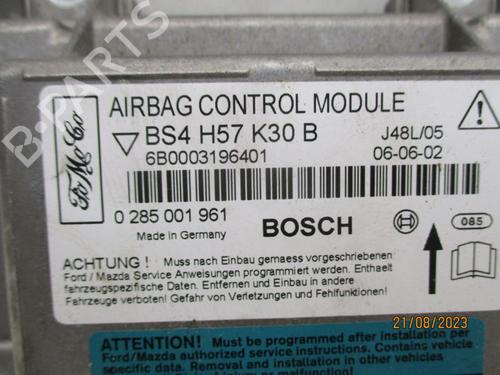 ECU airbags MAZDA 3 (BK) 1.6 DI Turbo | BP19290188M53 