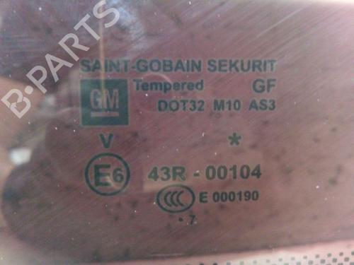 Rear right door window OPEL ZAFIRA / ZAFIRA FAMILY B (A05) 1.8 (M75) | BP27529401C21 