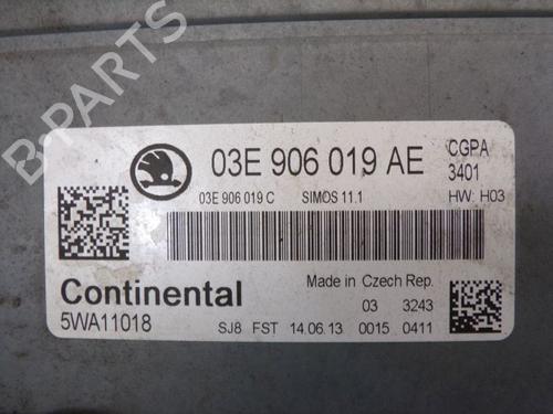 Engine control unit (ECU) SKODA FABIA II Combi (545) 1.2 | BP37134332M57 - Image 7