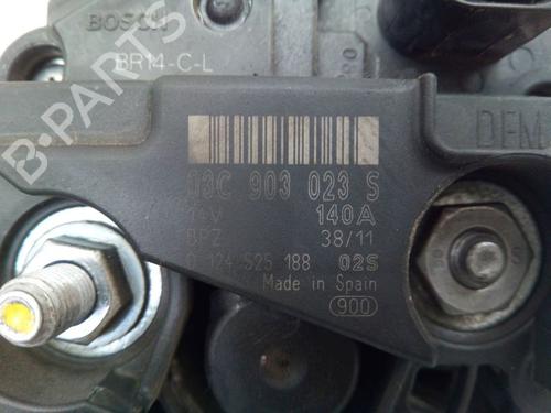 Alternator AUDI A1 (8X1, 8XK) 1.4 TFSI | BP29103154M7