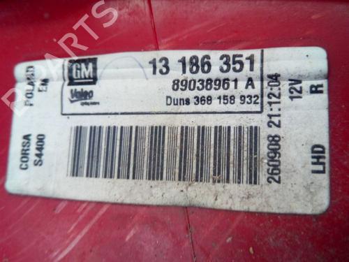 Right taillight OPEL CORSA D (S07) 1.4 (L08, L68) | BP29105645C35 - Image 7