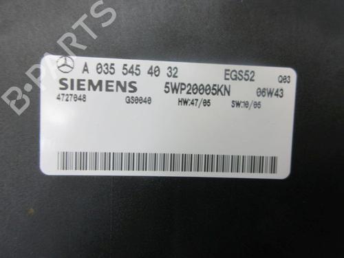 Modulo electronico MERCEDES-BENZ C-CLASS (W203) C 280 4-matic (203.092) | BP29097579M83 
