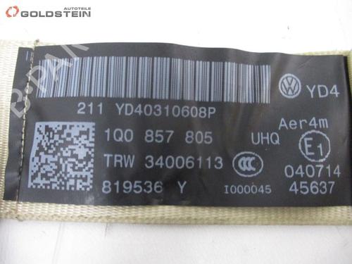 Rear left seatbelt VW EOS (1F7, 1F8) 2.0 TDI | BP37097795I29 - Image 3