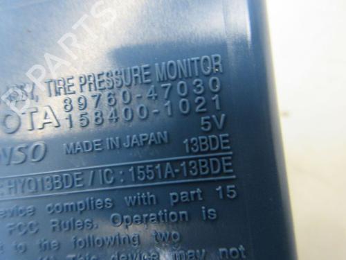 Electronic module TOYOTA PRIUS (_W3_) 1.8 Hybrid (ZVW3_) | BP31260418M83 - Image 7