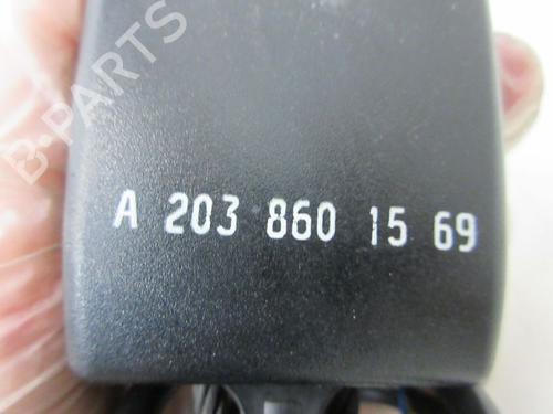 Seat buckle MERCEDES-BENZ CLK Convertible (A209) CLK 200 Kompressor (209.442) | BP19289904I32 