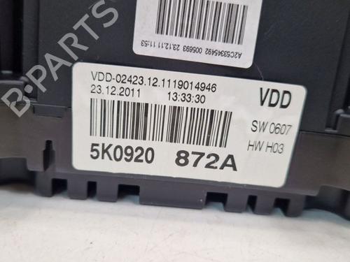 Instrument cluster VW GOLF VI Variant (AJ5) 2.0 TDI | BP39908926C47 - Image 8