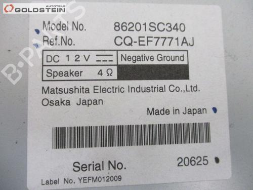 Radio SUBARU FORESTER (SH_) 2.0 D AWD (SHH, SHD, SHN) | BP18756201E6