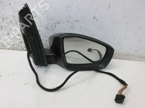 Used Right mirror VW POLO V (6R1, 6C1) 1.2 TSI (110 hp) 19296952