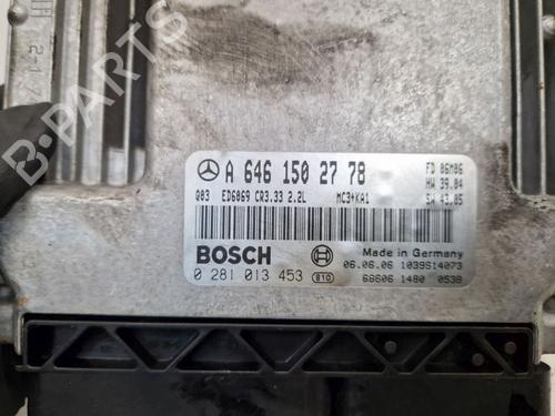Engine control unit (ECU) MERCEDES-BENZ VITO Bus (W639) 115 CDI (639.701, 639.703, 639.705) | BP29232603M57 