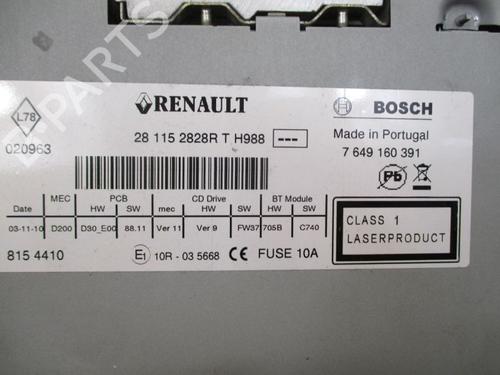 Radio RENAULT ESPACE IV (JK0/1_) 2.0 dCi (JK01, JK02, JK1J, JK1K, JK1H) | BP18806906E6 