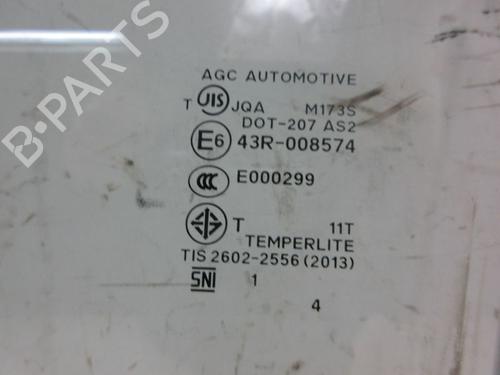 Rear left door window MITSUBISHI MIRAGE / SPACE STAR VI Hatchback (A0_A) 1.2 (A03A) | BP21821985C20 