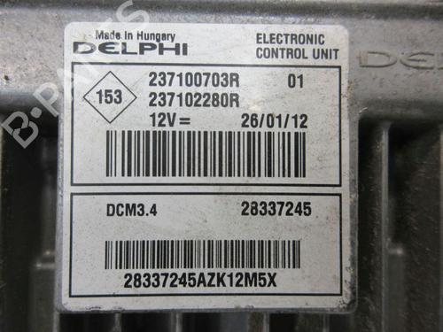 Engine control unit (ECU) DACIA LOGAN Pickup (US_) 1.5 dCi | BP37131374M57 - Image 7