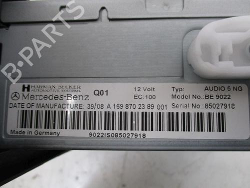 Radio MERCEDES-BENZ A-CLASS (W169) A 160 CDI (169.006, 169.306) | BP19295657E6 