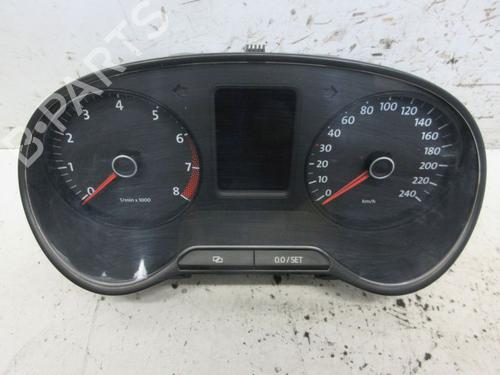 Multifunctionele display VW POLO V (6R1, 6C1) 1.2 (60 hp) 19296089