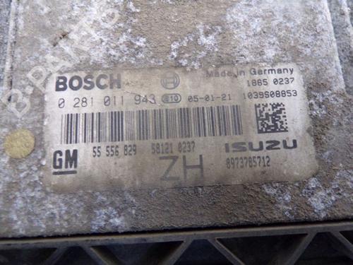 Engine control unit (ECU) OPEL ASTRA H Estate (A04) 1.7 CDTI (L35) | BP18805878M57 