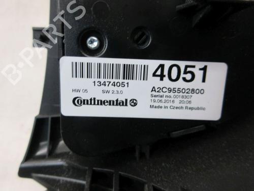 Climate control OPEL ZAFIRA TOURER C (P12) 1.6 CNG (75) | BP37136013I5 - Image 4