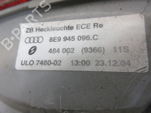 Right taillight AUDI A4 B7 Avant (8ED) 2.0 | BP19296179C35 