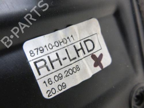 Right mirror TOYOTA AYGO (_B1_) 1.0 (KGB10_, KGB10R) | BP19296102C27 