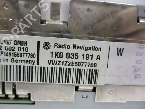 Radio VW TOURAN (1T1, 1T2) 1.9 TDI | BP26722230E6 