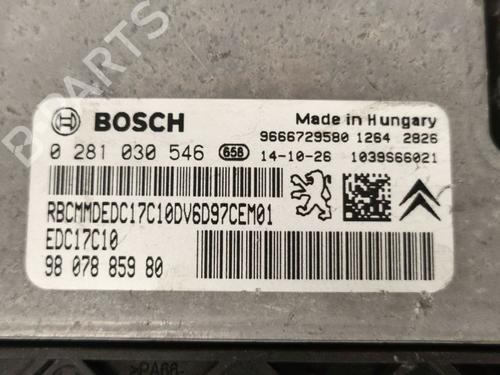 Engine control unit (ECU) PEUGEOT 2008 I (CU_) 1.6 HDi | BP39615544M57  - Image 5