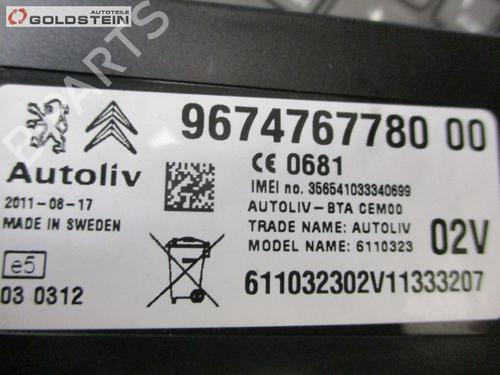 Control unit CITROËN C4 II (NC_) 1.6 HDi 110 | BP38025325M11 - Image 5