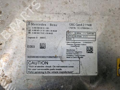Control unit MERCEDES-BENZ EQS (V297) EQS 450+ (297.123) | BP37133826M11 - Image 9