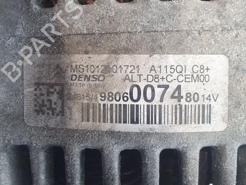 Alternator PEUGEOT 2008 I (CU_) 1.2 VTi | BP38939320M7 - Image 5